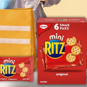 Ritz 乐之 迷你芝士饼干 孩子午餐小零食 1口1个