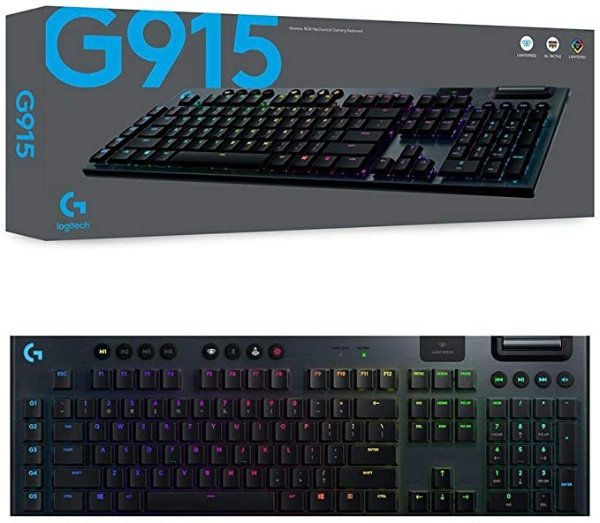 G915 无线RGB机械键盘