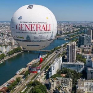 低至5.7折 低至€9.9Ballon de Paris Generali 热气球观光 是时候俯瞰巴黎美景了