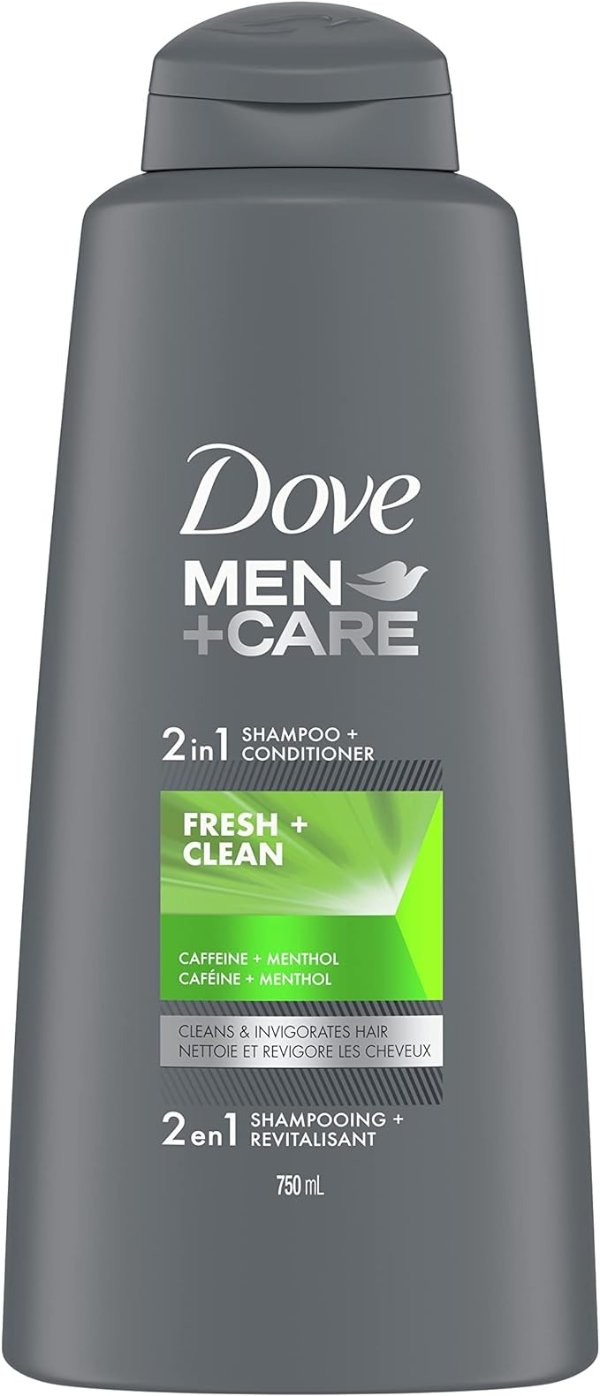 Dove Men +男士2合1洗护洗发水沐浴露 750 ml