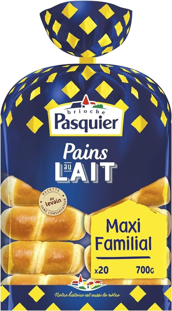 Pasquier 牛奶面包 700g