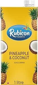 Rubicon 菠萝椰子汁 用真正的果汁制成 1L装