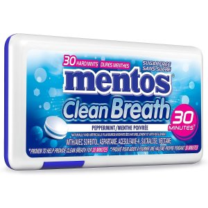 🥬白菜价🥬：Mentos 薄荷糖 30片*12瓶 保持口气清新 呵护牙齿健康