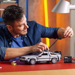 史低价：LEGO 《回到未来》时光机 10300 可换三部造型