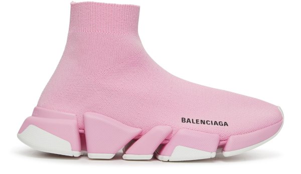 Speed 粉色袜子鞋