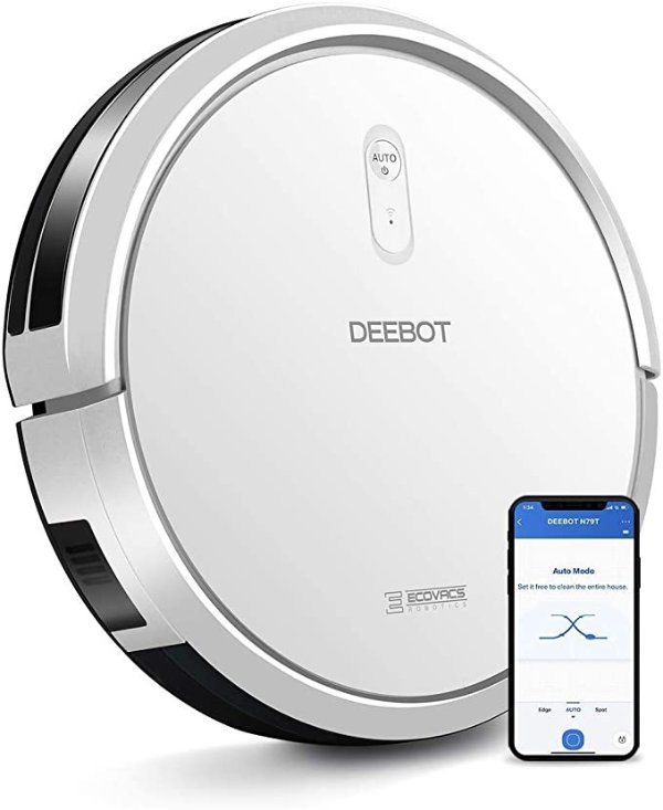 DEEBOT N79T Robotics Vacuumer Clean 3-Stage Cleaning System App Control