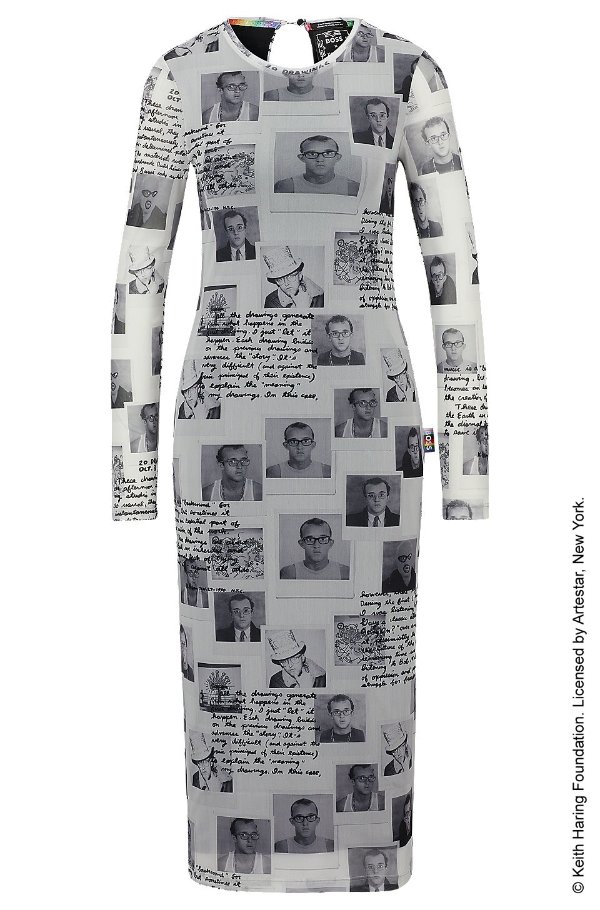 x Keith Haring联名连衣裙