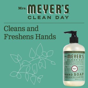 Mrs. Meyer's 梅耶太太天然洗手液370ml 罗勒香型 保湿不干