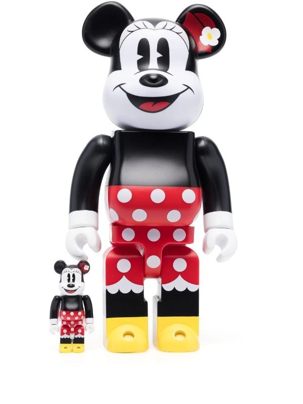 x Disney Be@rbrick 米妮暴力熊