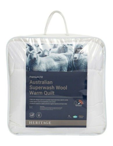 Australian Super-Wash Wool Warm Quilt