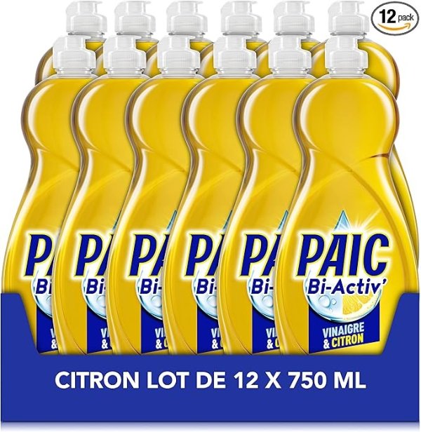 PAIC 双效洗洁精 750ml*12瓶