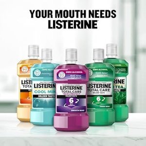 Prime Day：Listerine 李施德林漱口水 去除细菌、持久清新口气