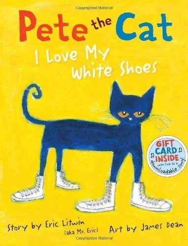 皮特猫 我爱我的白鞋