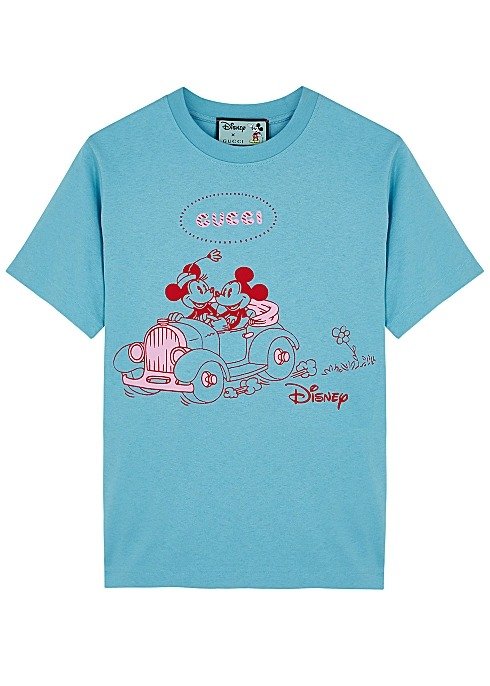X Disney 印花T恤