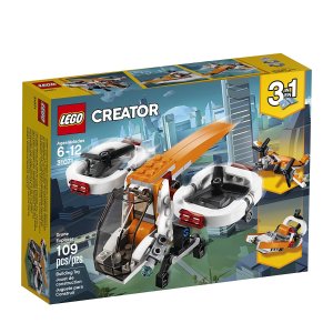 乐高LEGO Creator 31071  3合一双旋翼无人机 109片