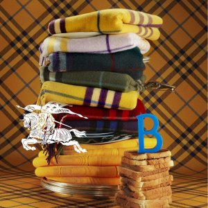 Burberry 私密特卖 | 羊毛围巾$328、Lola卡包$274收！