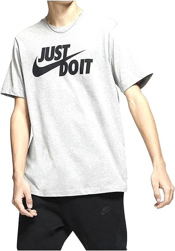 Just Do It Logo 灰色短袖