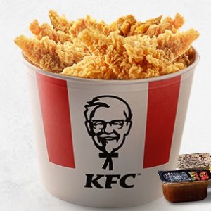 KFC 每周二优惠活动来啦 满满一桶的卡路里 真香