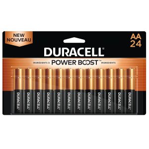 Duracell  多款 AAA 铜头碱性电池 24节电池仅$17.74