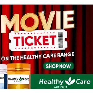 Healthy Care 系列产品热卖+满$30送电影票