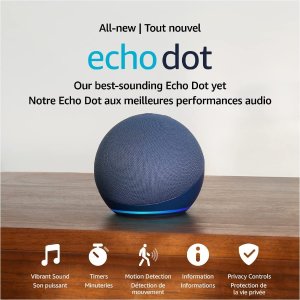 Amazon 新款第五代 Echo Dot 智能语音助手 多色可选