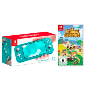 Nintendo Switch Lite 游戏机+动物森友会游戏套装 €254入手 两三天就能到货