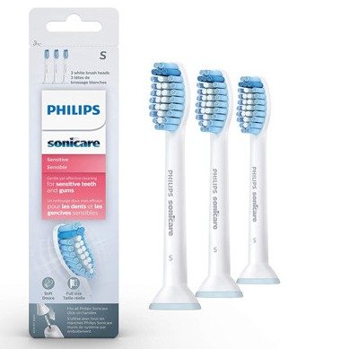Philips 替换牙刷3支装 敏感专用