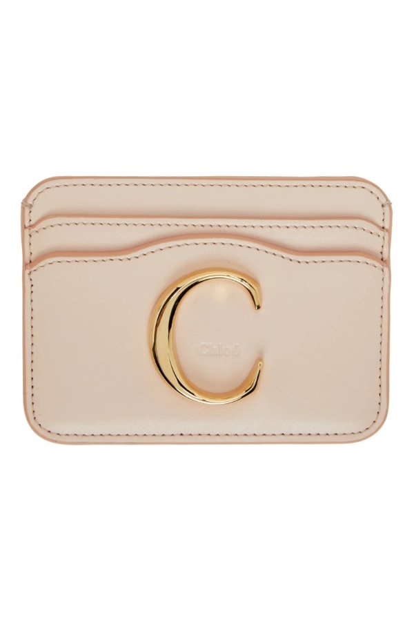 粉色C logo卡包