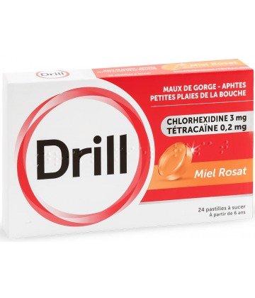 Drill Pastilles 咽喉痛含片