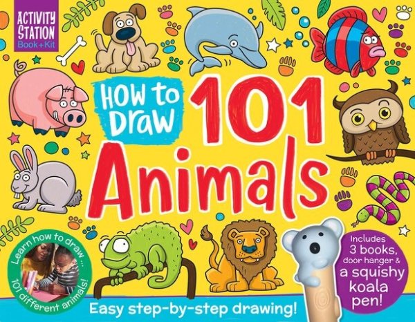 教你画101个小动物