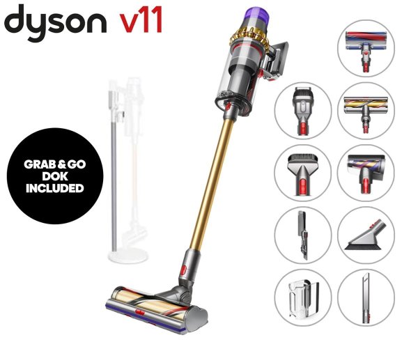 V11 Outsize Absolute Extra Cordless Vacuum Gold/Nickel