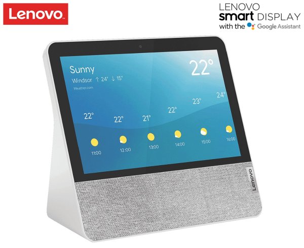 7" Smart Display 7 w/ Google Assistant - Blizzard White