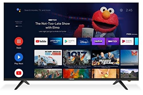EC55S1UA,55 inch(139cm) UHD Smart Android TV, HDR, Android 9.0, Google Assistant(Voice control), Dolby Audio, Screen share, Netflix, Prime Video, Youtube, Bluetooth, WiFi, Triple Tuner, HDMI, USB；