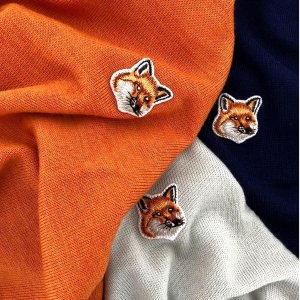 Maison Kitsuné 法式小清新 get明星同款小狐狸T恤、卫衣