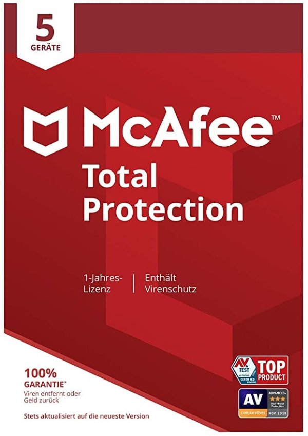 Total Protection 2020 5用户实体版