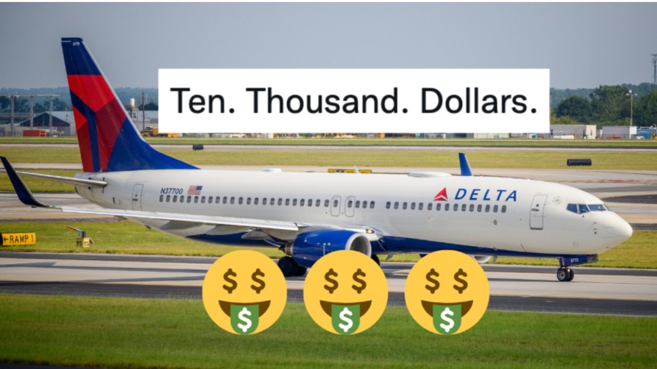 骚操作！Delta航空机票卖超，给放弃登机的乘客提供10,000 加币补偿！