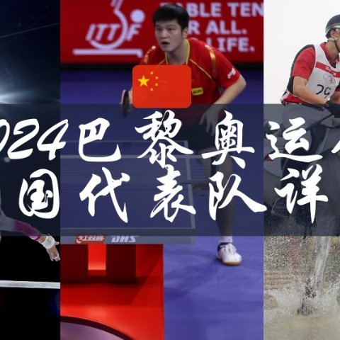 2024巴黎奥运会中国队名单 - 大使馆官宣, 全红婵、樊振东要来啦！