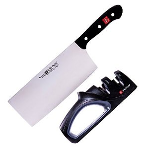 Wusthof中式菜刀+磨刀器