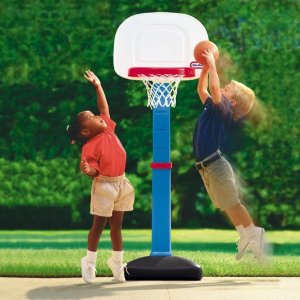 Little Tikes 儿童篮球架套组 高度可调节76-122CM 室内室外可用