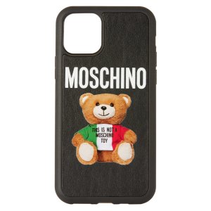 Moschino黑色 Italian Teddy Bear iPhone 11 Pro 手机壳