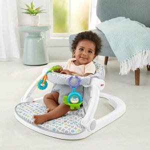 史低价：Fisher-Price 可折叠宝宝学坐椅/玩具座椅 承重11.3公斤