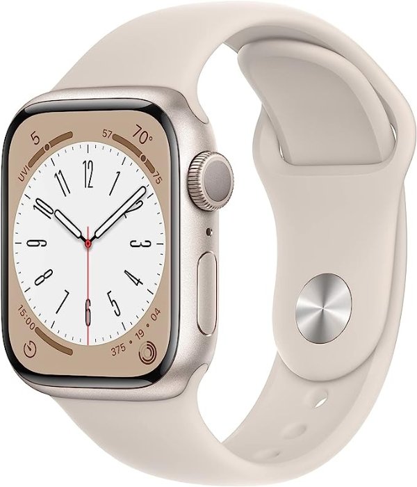 Apple Watch Series 8（GPS，41 毫米）智能手表 