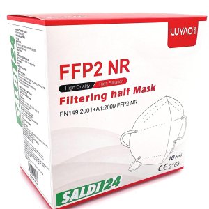 SALDI24 FFP2 口罩好价 5层过滤系统 欧盟认证 防疫妥妥的