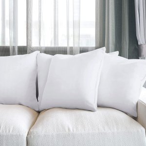 Prime Day狂欢价：Utopia 床上蓬松抱枕4件套 18x18英寸枕头