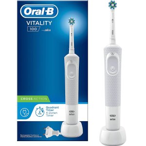 Oral-B Vitality 100 CrossAction 入门级电动牙刷 带充电基座