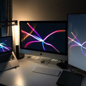 Apple iMac 台式电脑 Retina 4K 21英寸 256 GB 大屏更爽