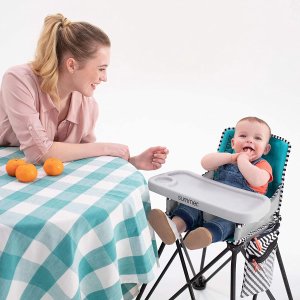 史低价：Summer Infant 可折叠儿童餐椅 侧面带收纳袋