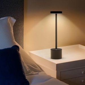 🥬白菜价🥬：LAOPAO 简约款充电式床头灯/露营灯 360度照明