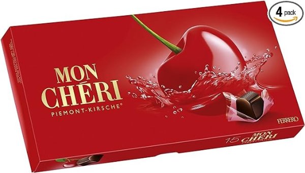Mon Cheri酒心巧克力 157g*4盒