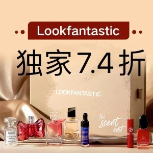 Lookfantastic 独家闪促 收Nars、Armani、YSL、Fresh等